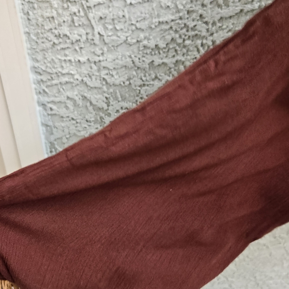 Weworewhat Brown Fringe Pants - Picture 9 of 9
